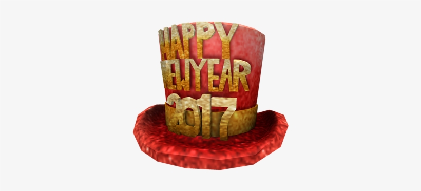 2017 New Year's Hat - 2017 New Years Hat, transparent png download