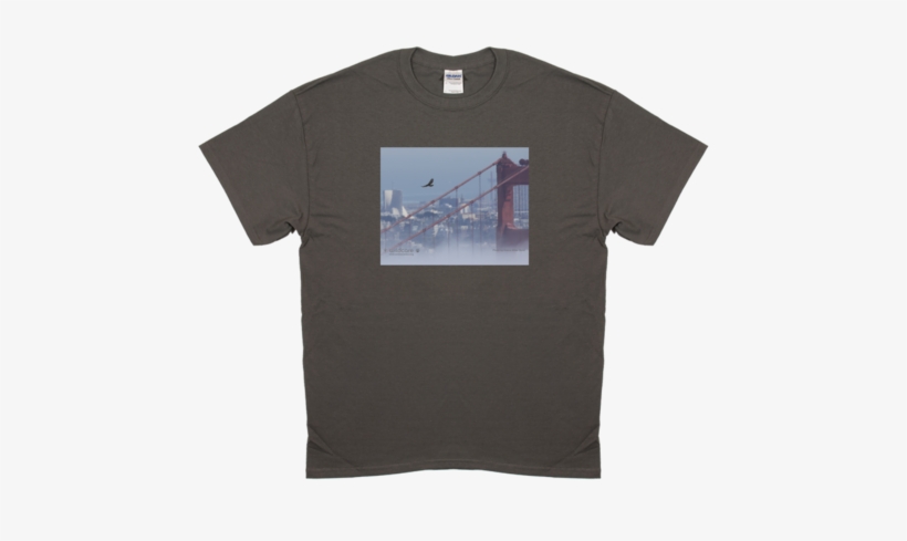Golden Gate Bridge Hawk T-shirt - Mickey Mouse T Shirt, transparent png download