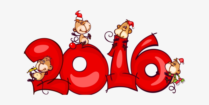 2016 Merry Christmas & Happy New Year Greeting Cards - Dragon 2012, transparent png download