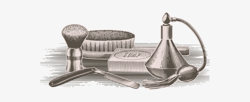 The Authentic Chairs And Traditional Barber Pole Are - Barbershop, transparent png download