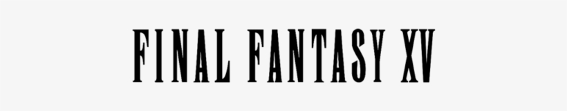 Final Fantasy Xv Text Png Picture Royalty Free Library - Film Collections Box Final Fantasy Xv, transparent png download