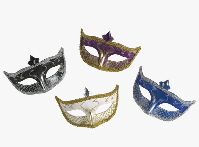 Carnival Mask Free Png Image - Carnival Mask No Feather Black, transparent png download