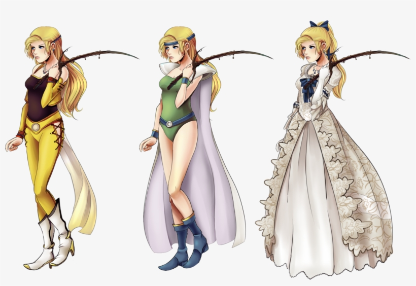 Dissidia Celes By Scarletify On Deviantart Image Royalty - Celes Ffvi, transparent png download