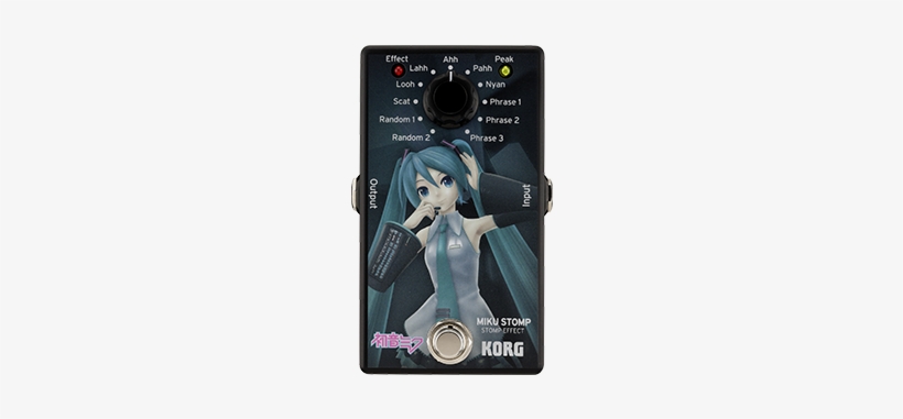 Korg Miku Stomp, transparent png download