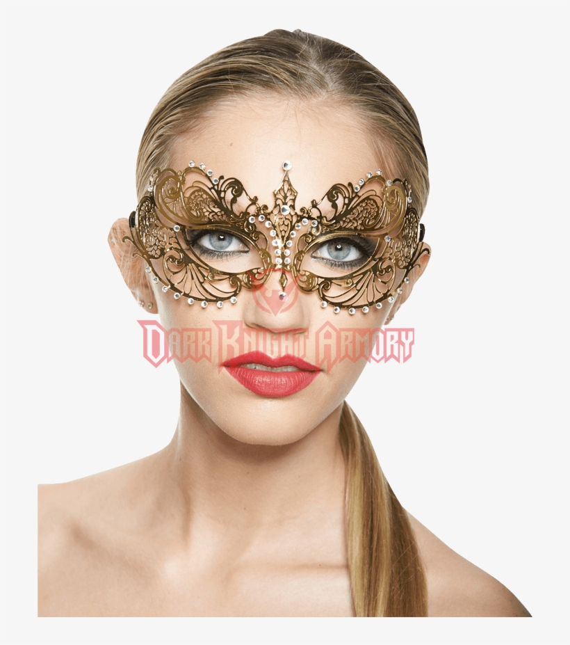 Elegant Venetian Metal Filigree Laser Cut Masquerade, transparent png download