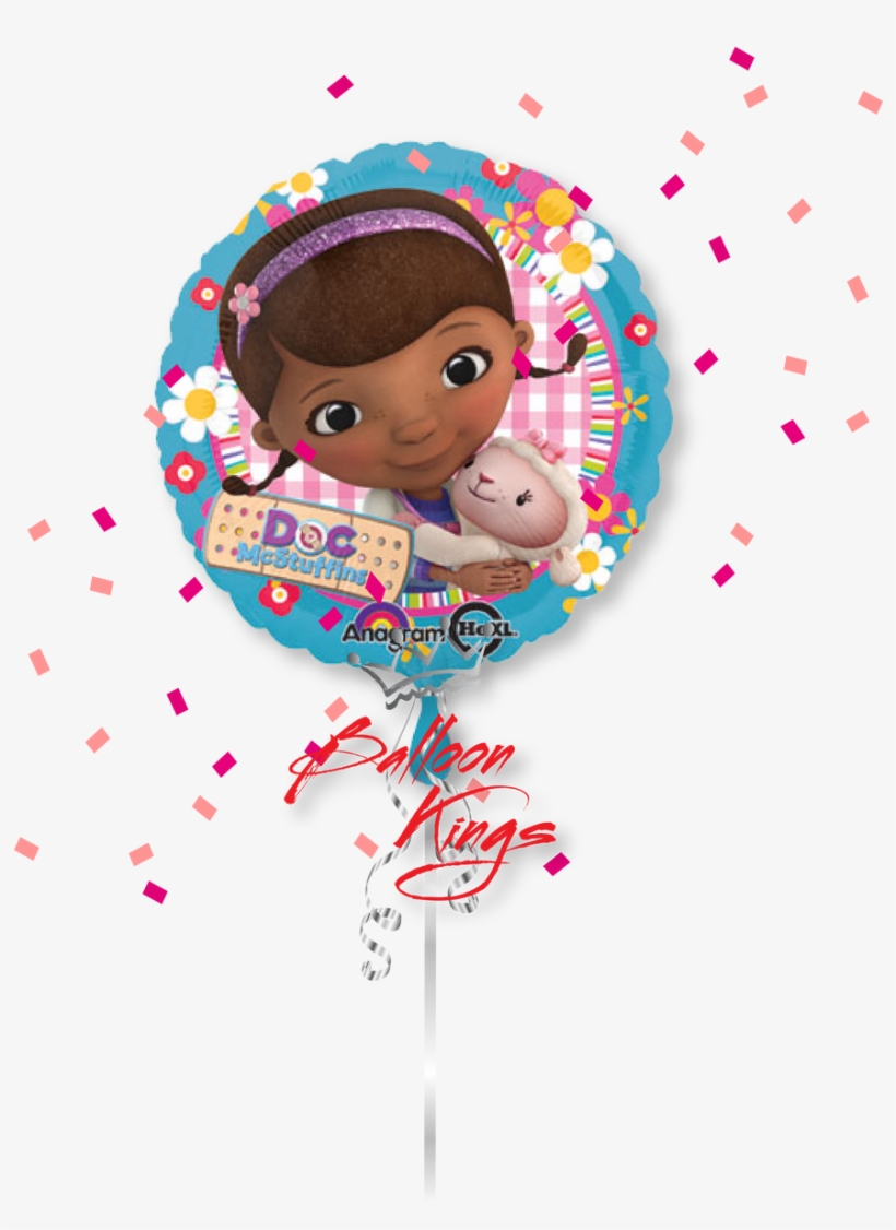Doc Mcstuffins - 18" Doc Mcstuffins Mylar Balloon - Mylar Balloons Foil, transparent png download