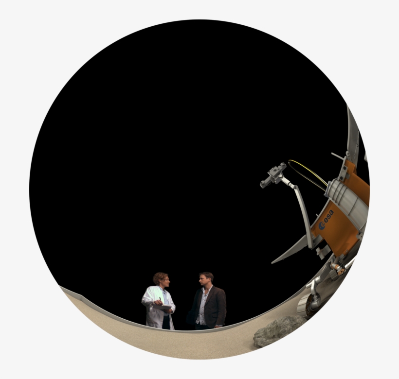 The Same Image Before The Digital Background Is Applied - Circle, transparent png download