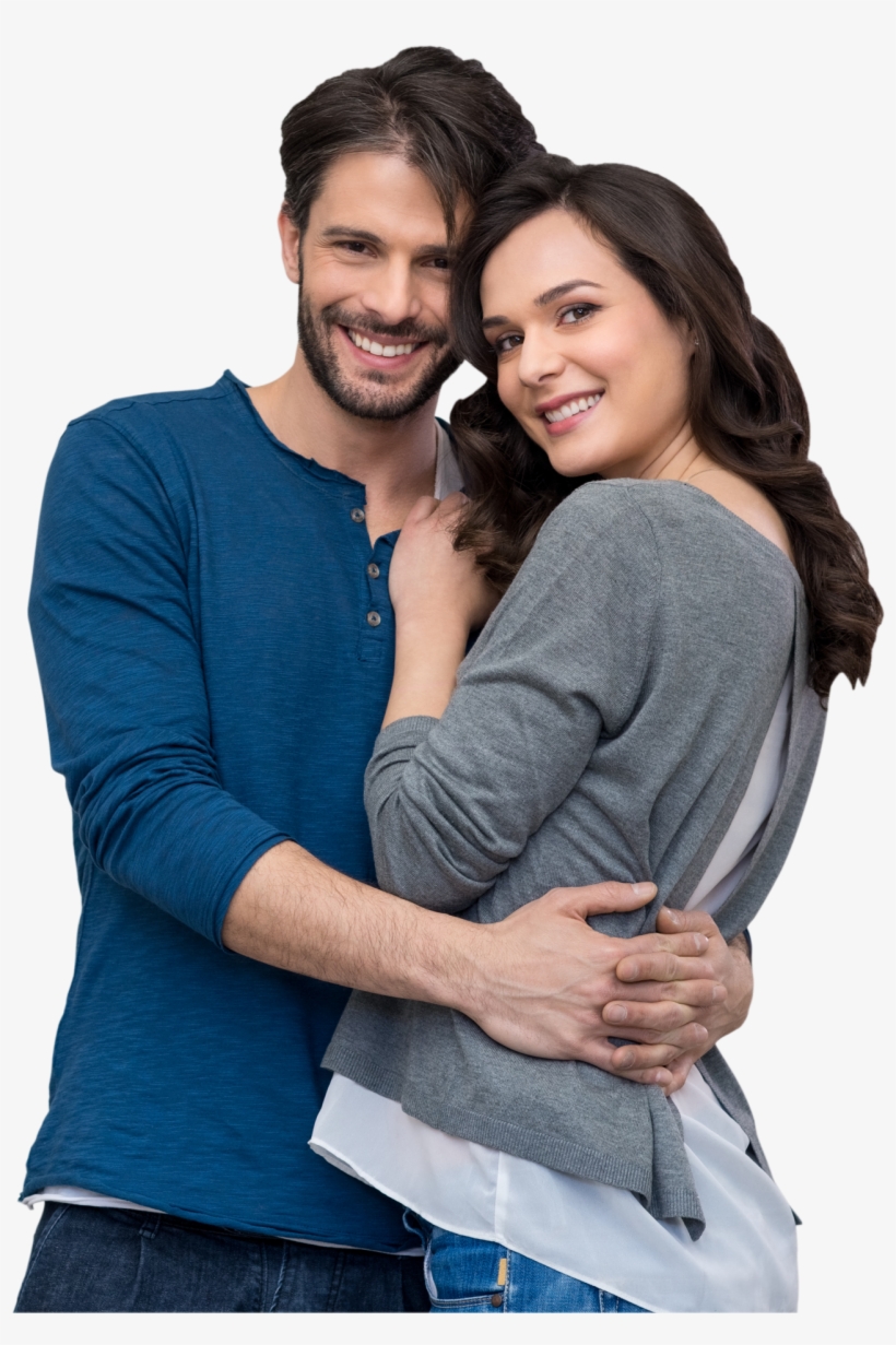 Yükle - Hug Couple Png, transparent png download