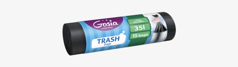 Gosia Worki Na Śmieci Mocne 120l, 10szt., transparent png download
