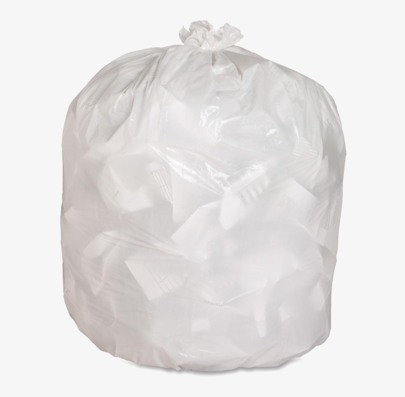 High Density Trash Bags 16 Mic - Satin, transparent png download