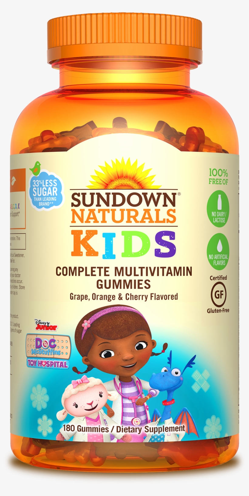 Doc Mcstuffins Complete Multivitamin Gummies - Sundown Naturals Kids Avengers Complete Multivitamin, transparent png download