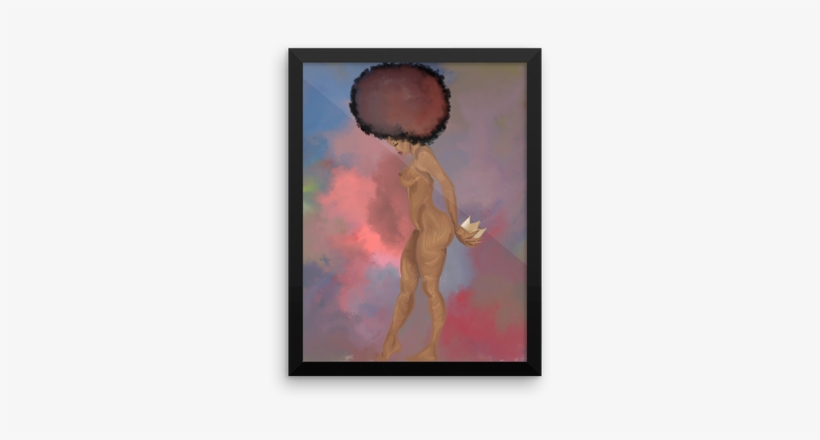 "hold On" Framed Print - Modern Art, transparent png download