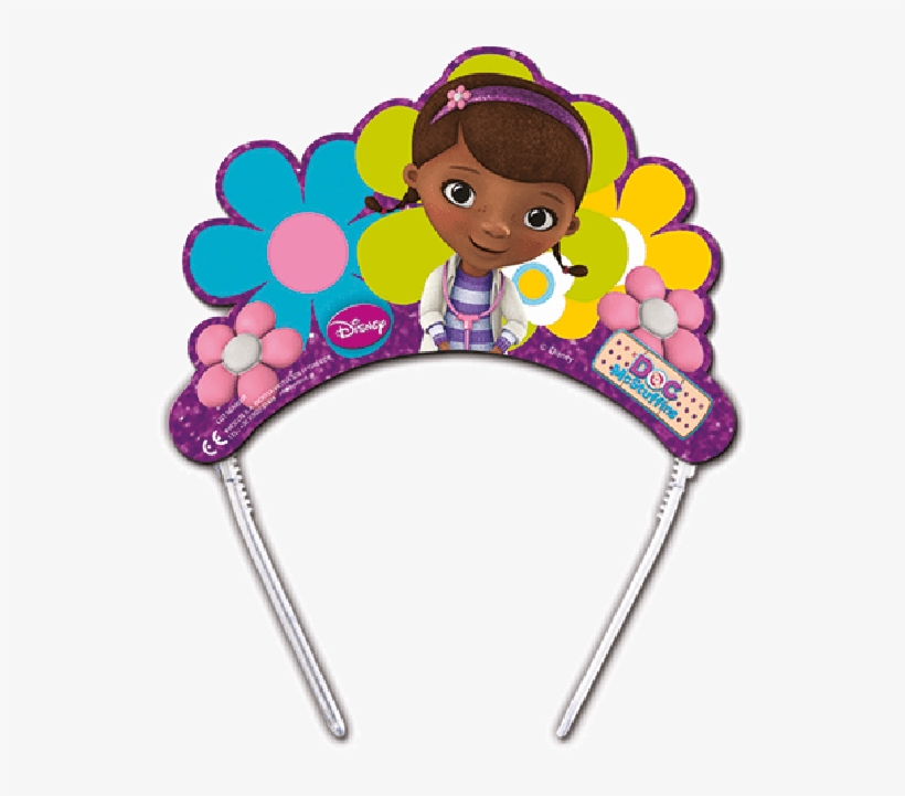 Doc Mcstuffins Paper Plates- - Disney Doc Mcstuffins Party Straws, Pack Of 6, transparent png download