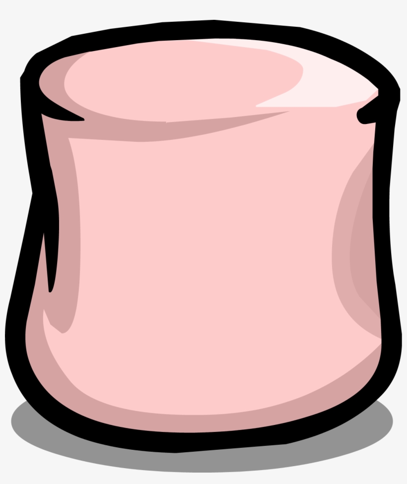 Image Sprite Club Penguin Picture Library Library - Marshmallow Png, transparent png download