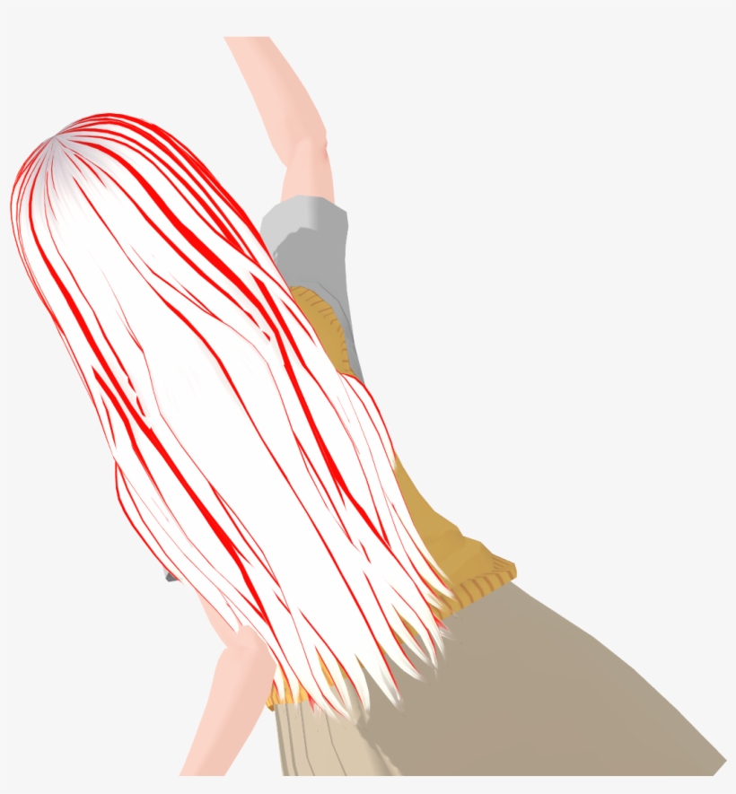 Aozara Back - Illustration, transparent png download