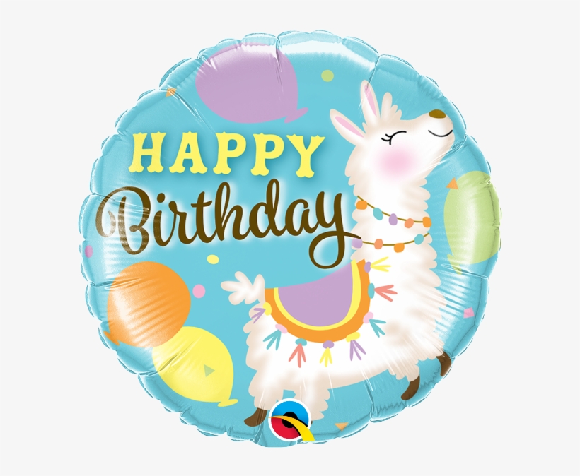 18 - Llama Mylar Balloon, transparent png download