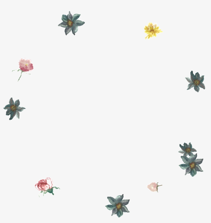 This Graphics Is Black Yellow Flower Leaf Transparent - Floral Design, transparent png download