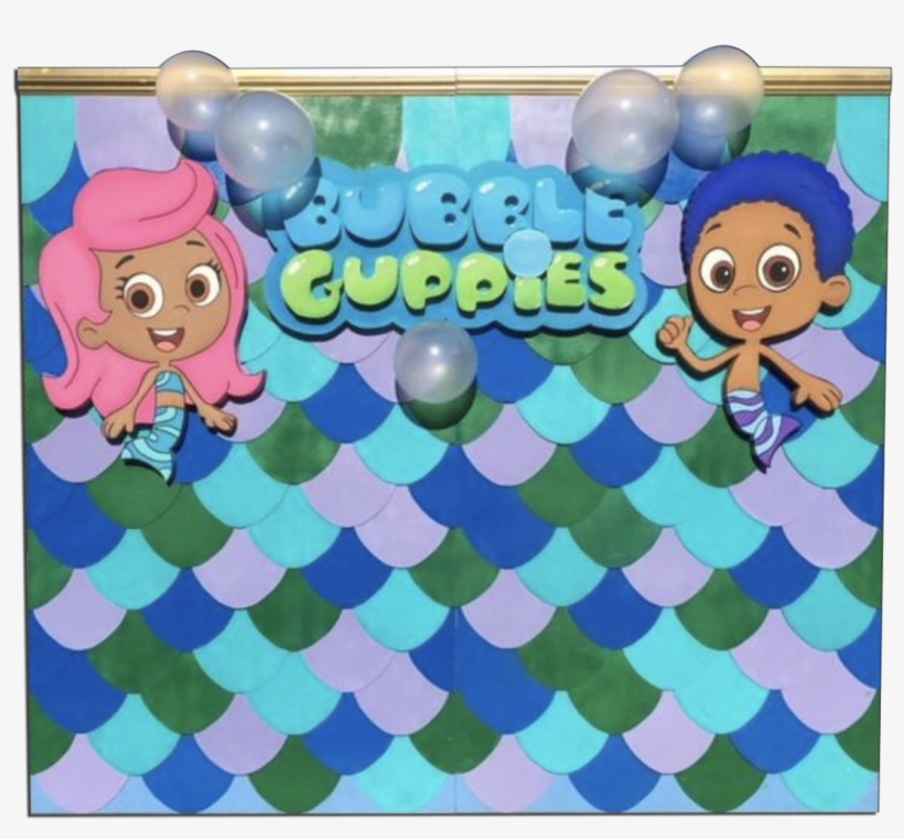 Bubble Guppies Backdrop Panels, transparent png download