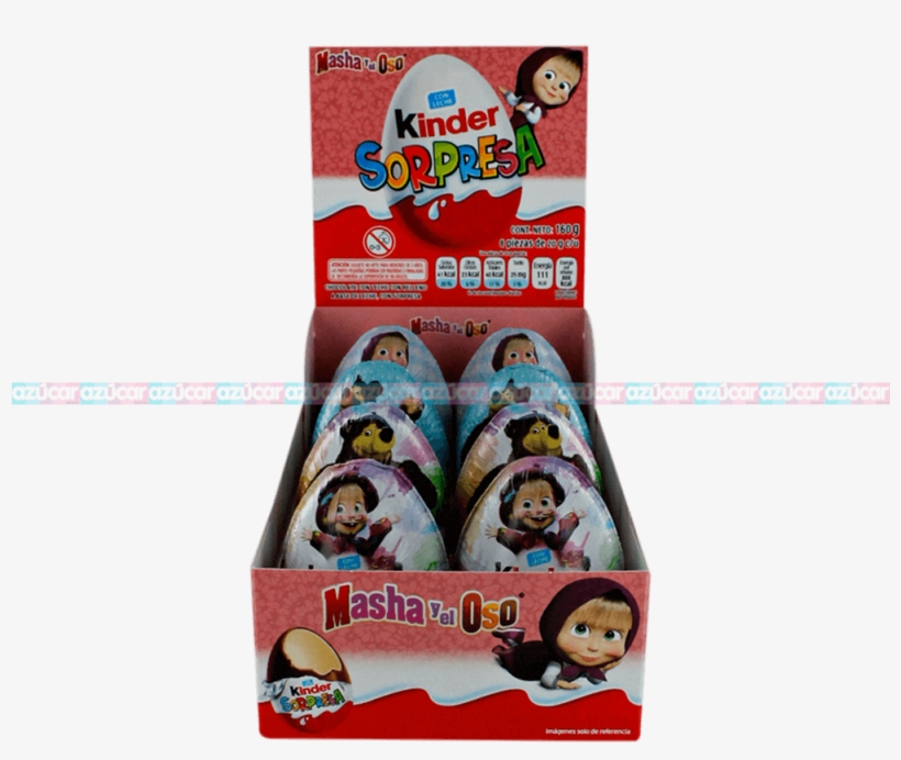 Ferrero Huevo Kinder Masha Y El Oso 12/8 Ferrero - Kinder Surprise 3 ...