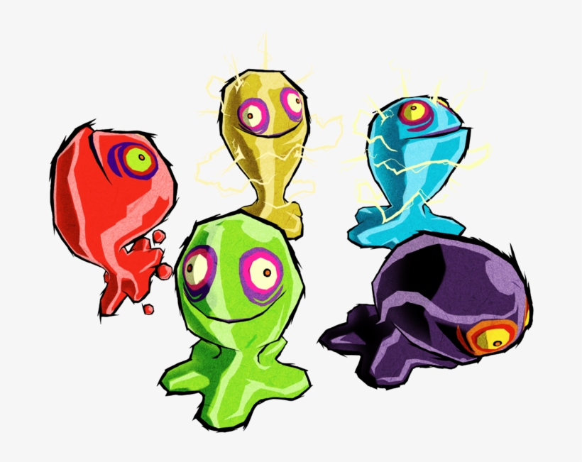View Samegoogleiqdbsaucenao 749px-chuchu , - Zelda Enemies, transparent png download