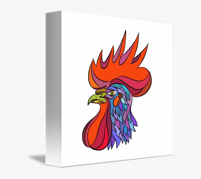 Chicken Side By Aloysius Patrimonio - Drawing, transparent png download
