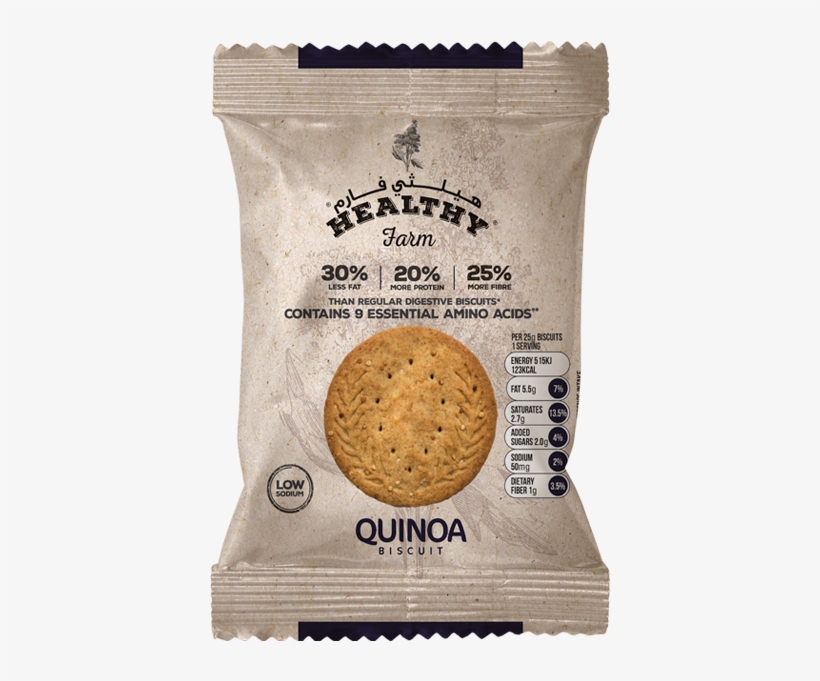 Healthy Farm Quinoa Biscuits -box - Cookie, transparent png download