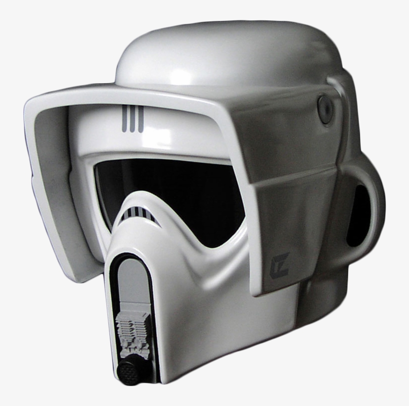 Biker Scout Trooper Replica Helmet By Efx Collectibles - Shift White Label Helmet, transparent png download
