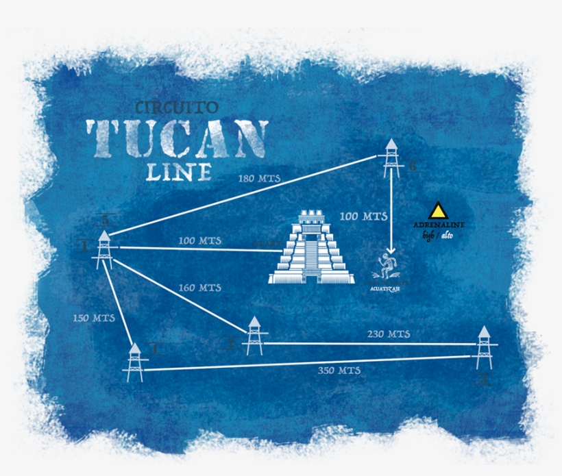 Things To Do In Costa Maya Ziplines Maya Park Tucan - Sea, transparent png download