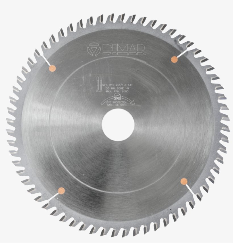 Trimming & Sizing Saw Blade - Disco Da Taglio Per Legna, transparent png download