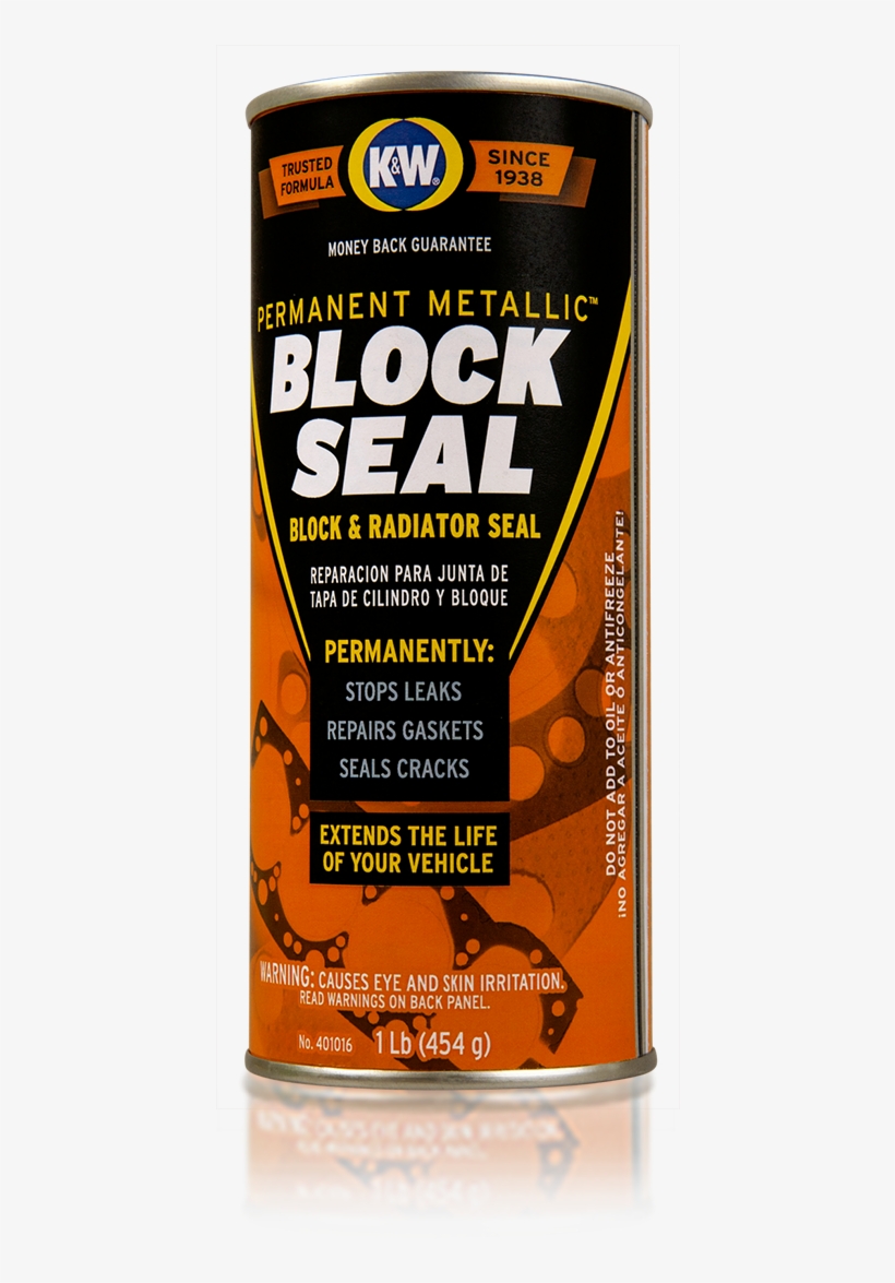 Block Seal Permanent Metallic™ Block & Radiator Seal - Head Gasket, transparent png download