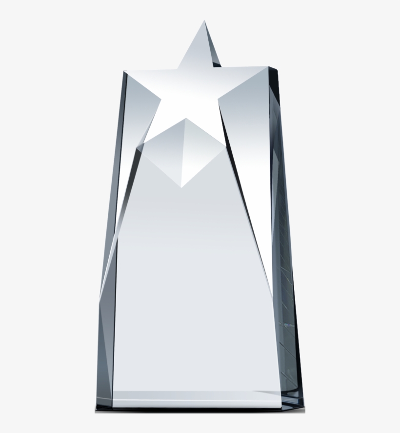 Alumni Gift Crystal Star Tower Award - Award, transparent png download