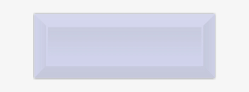 Настенная Плитка Beveled Tile Blue Mist 100х300 - Ivory, transparent png download