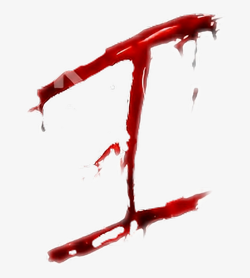 Report Abuse - Bloody Letter I Png, transparent png download