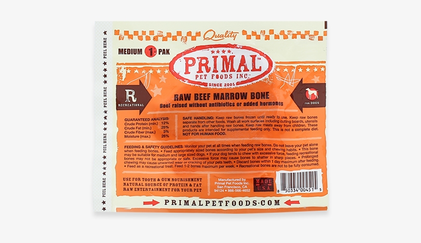 Primal Freeze Dried Duck Dog Food (14 Oz), transparent png download