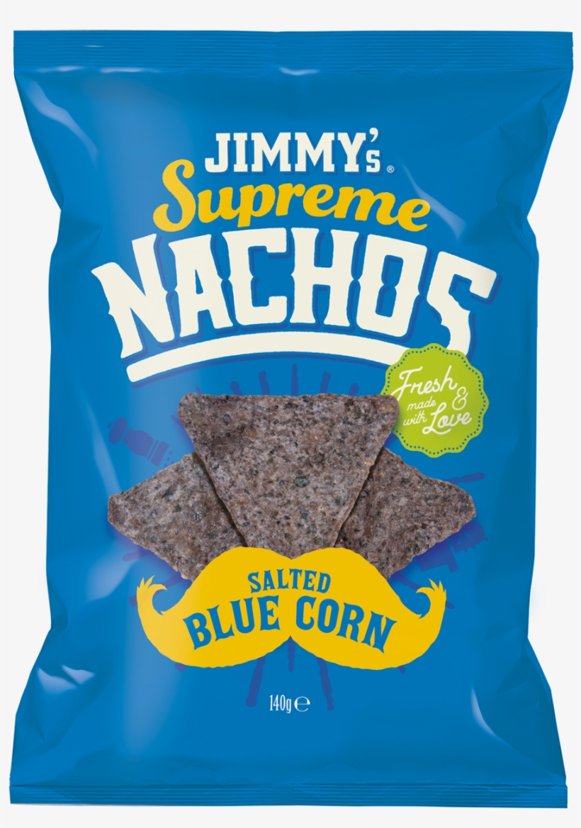 Supreme Nachos Salted Blue Corn 140g - Blue Corn, transparent png download