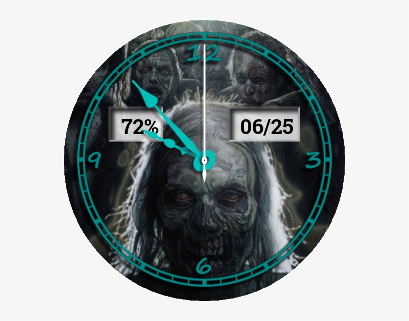 Walking Dead Watch Face Preview, transparent png download