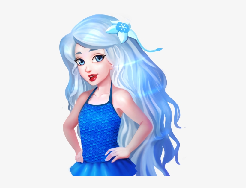 Meet Mermaiden Crystal - Fin Fun Mermaid Crystal, transparent png download