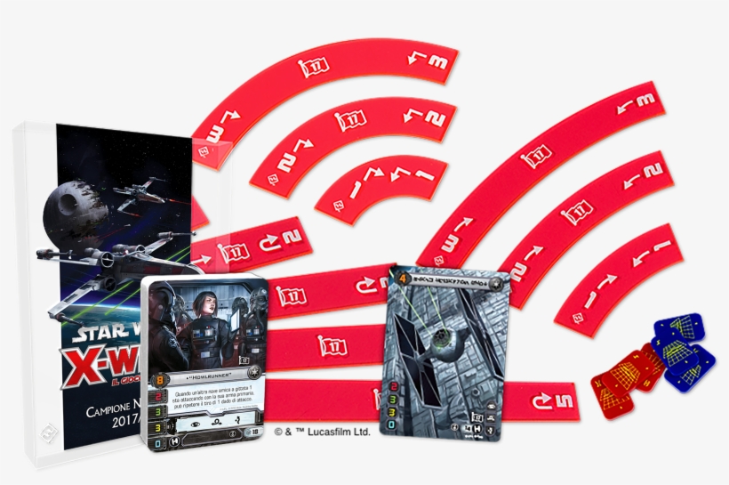 Carte, Carte Spotglossed, Segnalini In Acrilico, Modelli - Star Wars X-wing Miniatures Game (games/puzzles), transparent png download