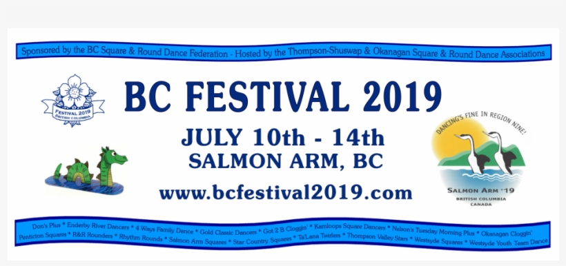 Thank You For Being Part Of The Bc Festival 2019 Banner, transparent png download