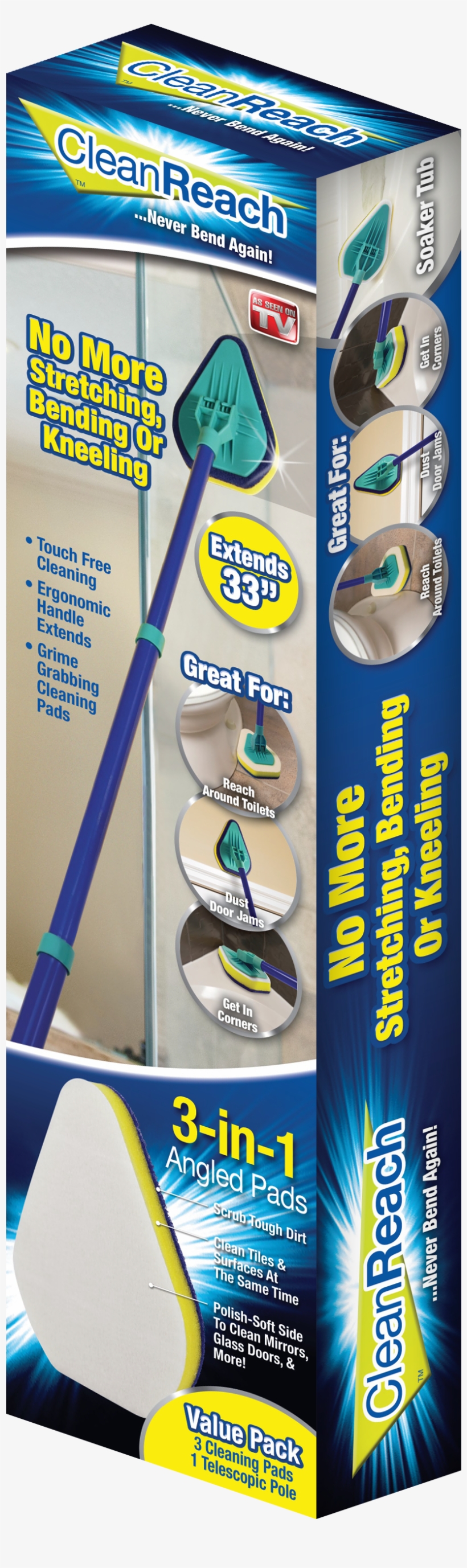 As Seen On Tv Clean Reach Clr00024 - Clean Reach, transparent png download