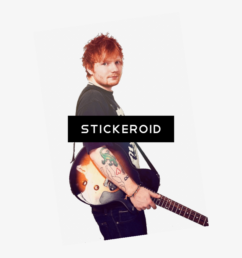 Sideview Guitar Ed Sheeran - Ed Sheeran En Png, transparent png download