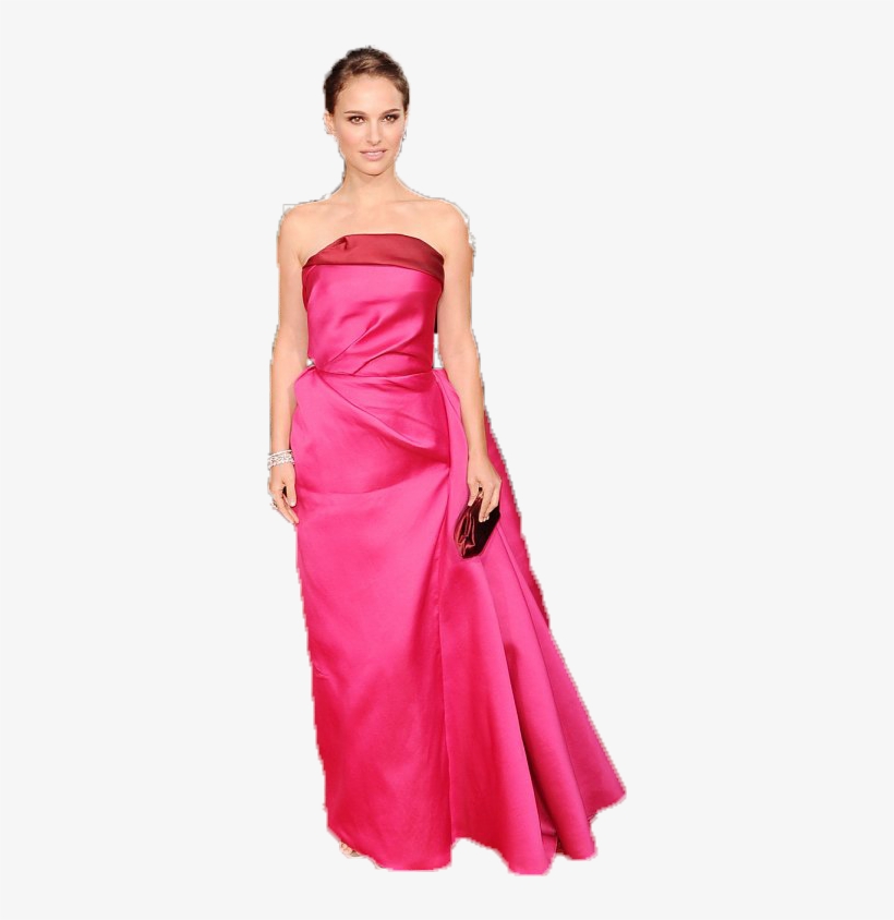 Natalie Portman Golden Globe Edited By Tinyduckling - Natalie Portman Golden Globes 2012, transparent png download