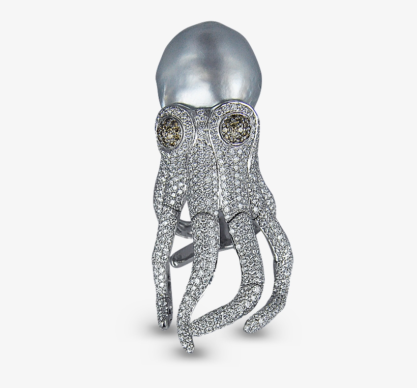 Zoom In - Papa's Bubble Vintage Octopus Sea Monster Squid Kraken, transparent png download