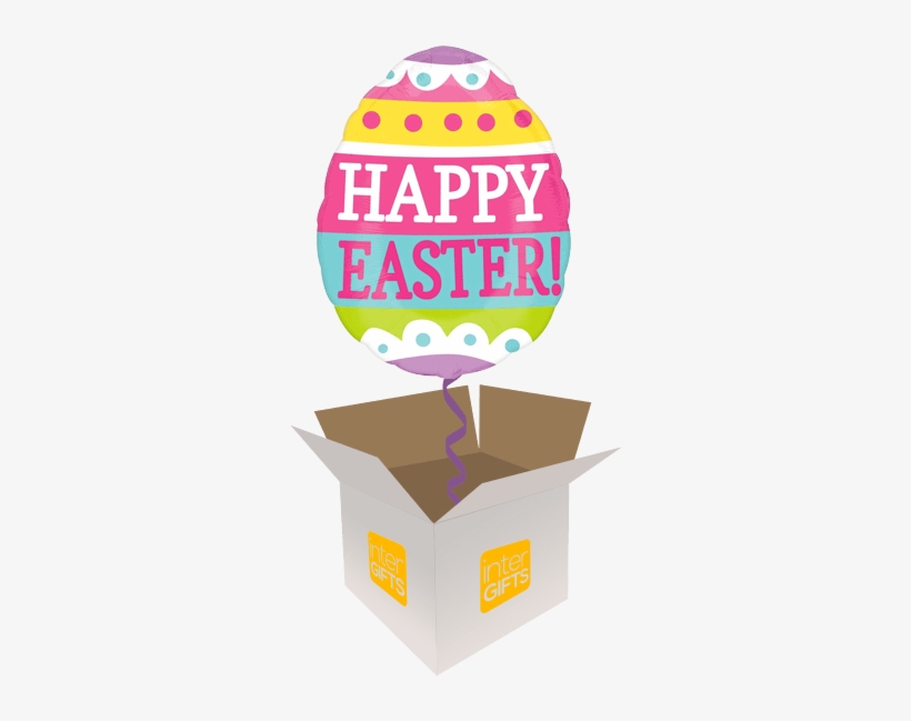 25″ Happy Easter Egg - Happy Easter Balloon - Egg, transparent png download