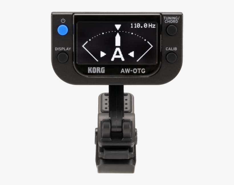 Korg Aw Otg Oled Display Clip On Guitar Tuner Korg Transparent Png 542x640 Free Download On Nicepng