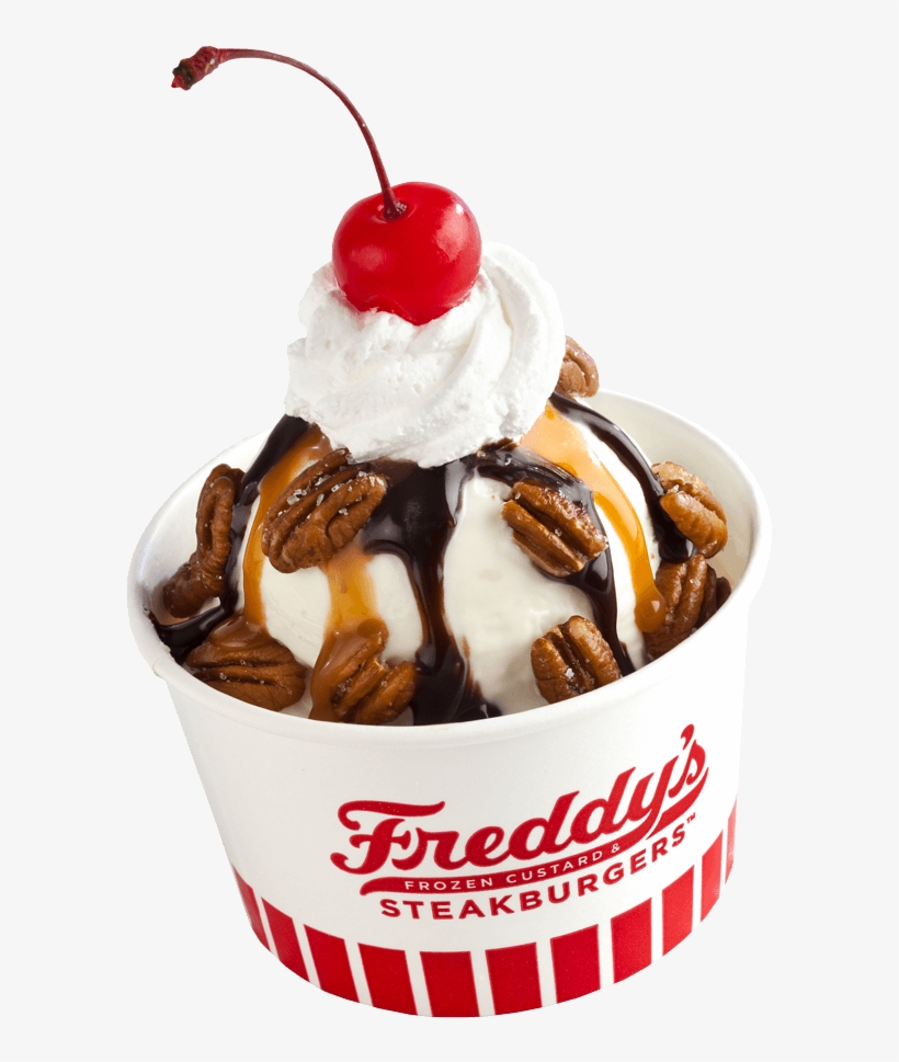 Frozen Custard Originated On New York's Coney Island - Freddy's Frozen Custard & Steakburgers, transparent png download