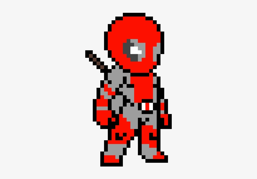 Deadpool - Minecraft De Homem Aranha, transparent png download