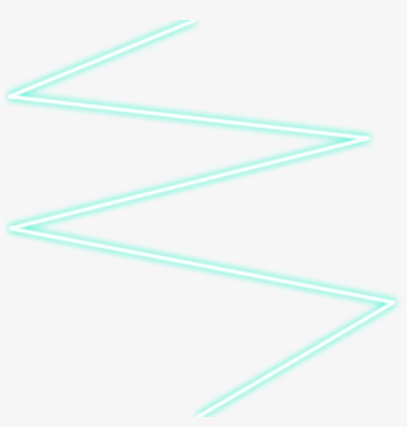 Ftestickers Lights Line Glow Effect Brush Abstract - Traço Em Neon Png, transparent png download