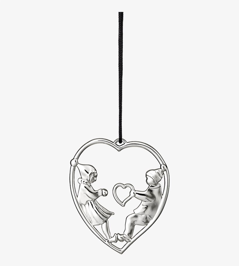 Ornament Christmas Kids In Heart H7cm, Goldplated, transparent png download