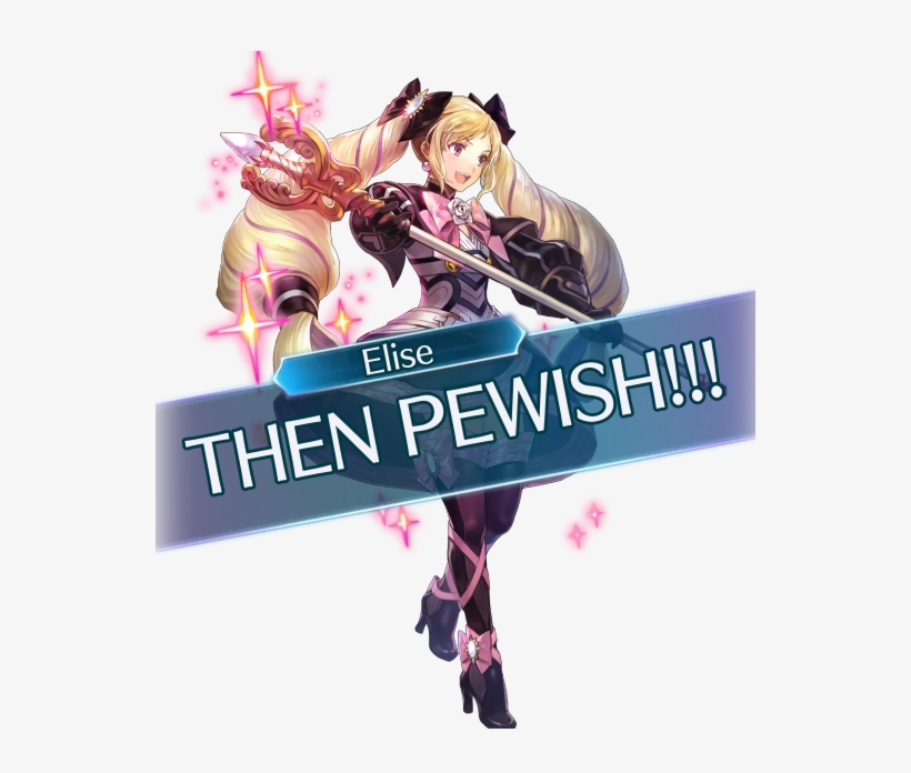 Elise Going “then Pewish ” - Anime Model Stance, transparent png download